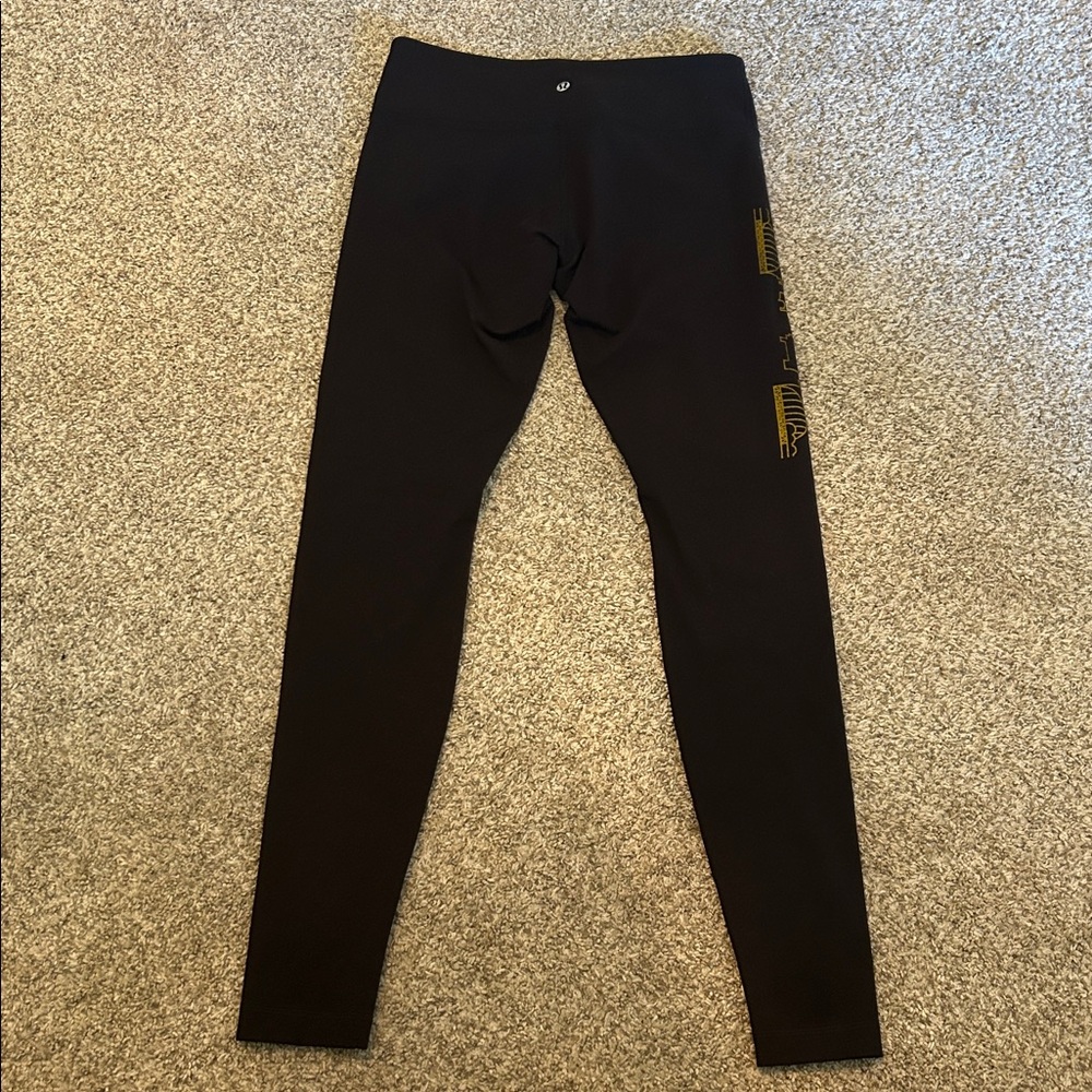 Lululemon Pittsburgh wunder unders leggings low rise size 8